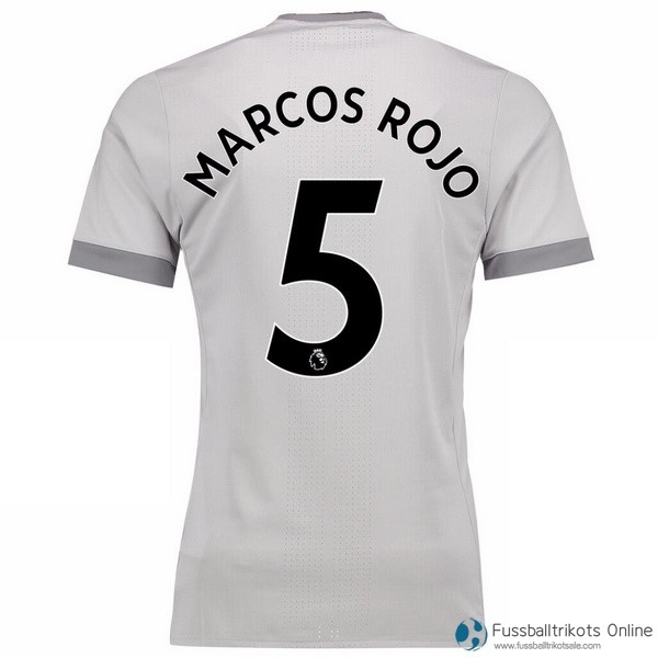 Manchester United Trikot Ausweich Marcos 2017-18 Fussballtrikots Günstig